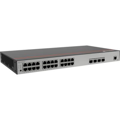 Commutateur Huawei S5735-L24T4S-A-V2 : 24 ports Gigabit, couche intelligente 3, géré par le cloud pour les réseaux d' entreprise