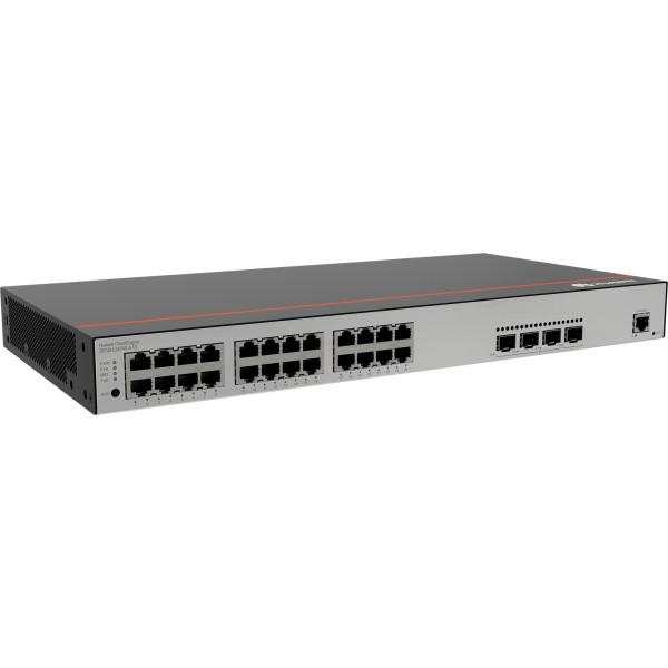 Huawei S5735-L24T4S-A-V2 スイッチ: 24 ポート ギガビット, スマートレイヤー 3, 企業ネットワークのためのクラウド管理