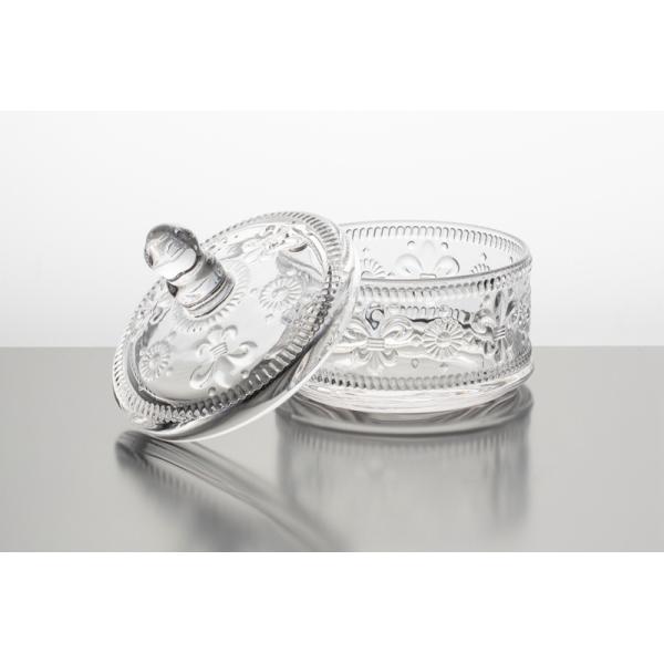 Housewares Stackable Clear Glass Storage Jar 820ml 2 Pieces With Lid