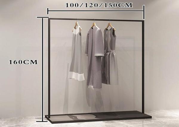 OEM And ODM Service Clothing Display Rack / Clothing Wall Display