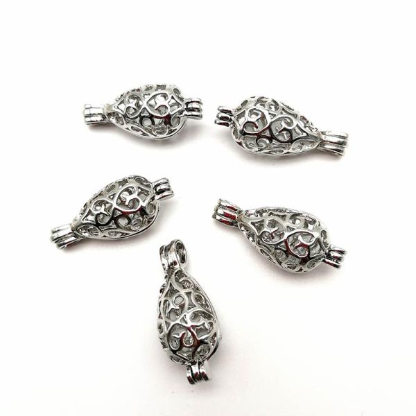 Oyster Pearl Cage Bead Cage Essential Oil Diffuser Locket Pendant Jewelry Making