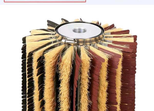 Abrasive Cloth Polishing Brush Sisal Brush Industrial Sisal Polishing Roll Wood Polishing Sisal Sanding Paper