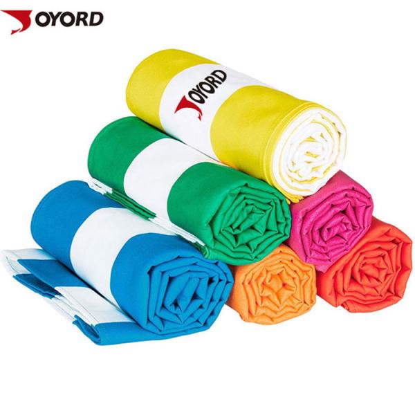 Printed Sublimated Beach Towels Environmental Friendly Antibacterial Fashion Style