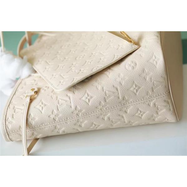 La partie a stigmatisé des dames monogramme Empreinte de Neverfull millimètre de sac à main avec la marqueterie de fleur