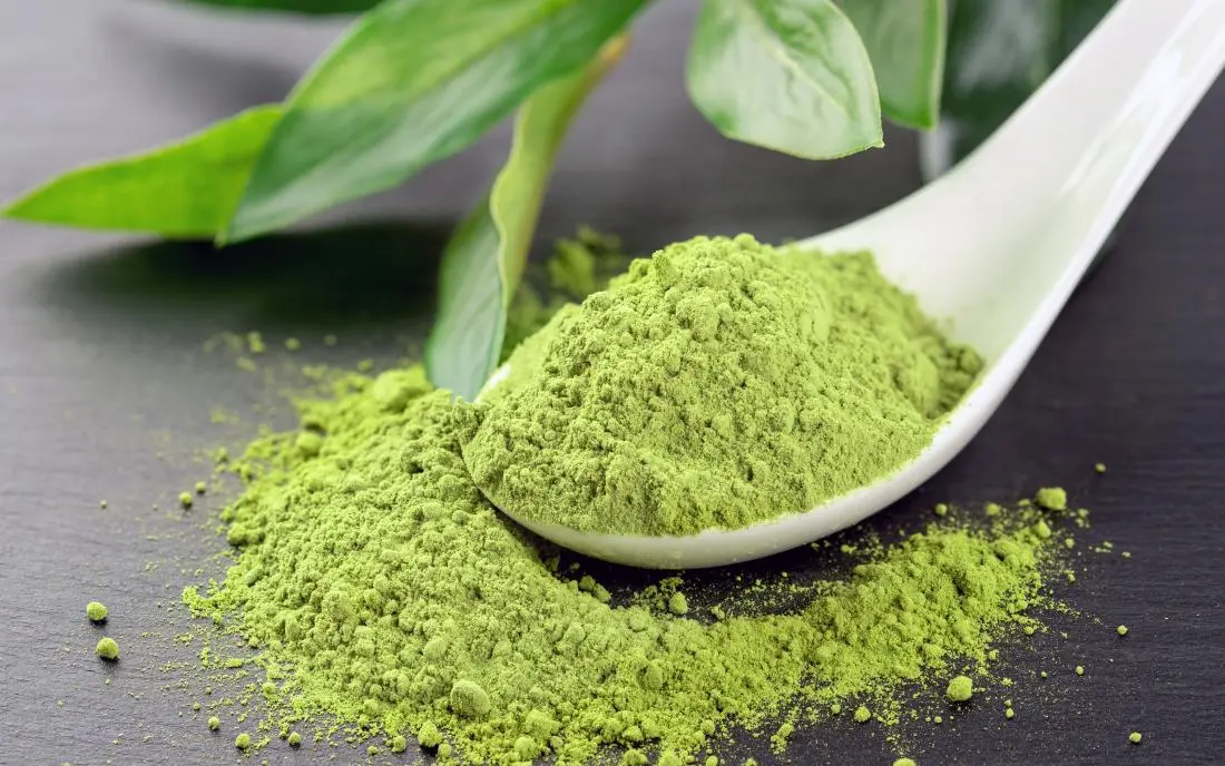 Organic Decaffeinated Matcha Powder Bulk for Beverage and Baking Applications