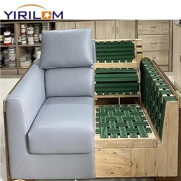 Custom 68mm PE Latex Elasbelt Stretch Sofa Webbing Furniture Replacement