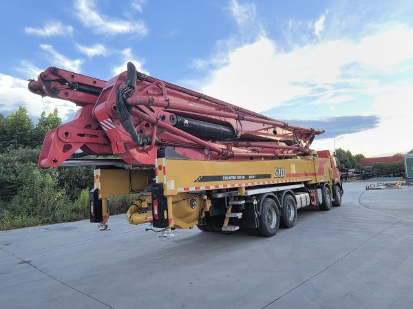 Sany 62 Metros 62M Bomba de Hormigón Camión con Chasis Volvo Bombas de Hormigón Usadas 2021