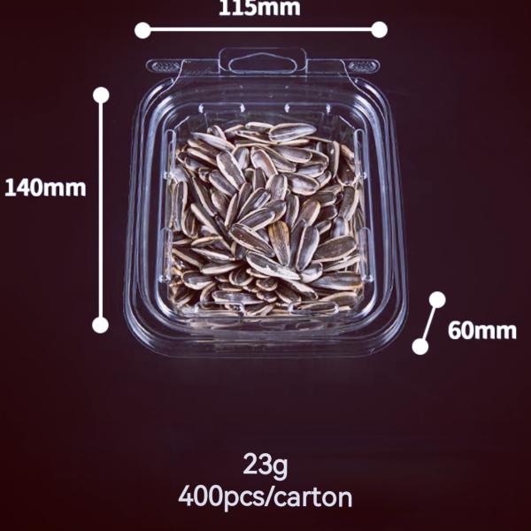 8oz 12oz 16oz 24oz 32oz 48oz Delicatessen Boxes With Clear Lids Food Clamshell Box Disposable Fruit Packaging Food Container