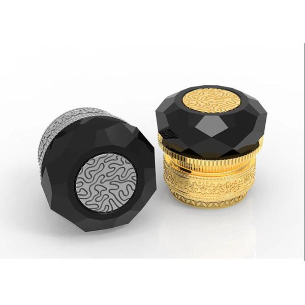 предусматрива флакона духов Zamac сплава цинка металла золота 15Mm роскошная с логотипом