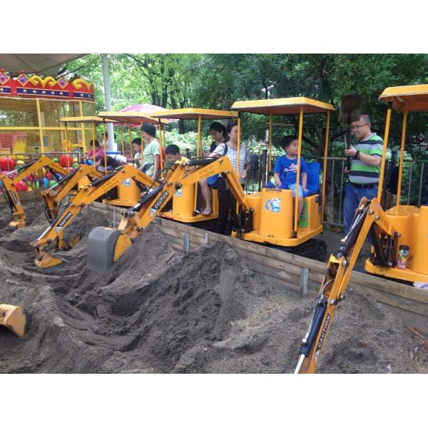 Toy excavator kids excavator garden mini excavator children play excavator