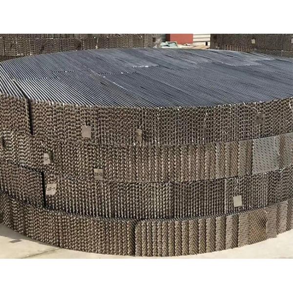 Corrugated Perforated Plate 316 Stainless Steel Distillation Packing 200Y