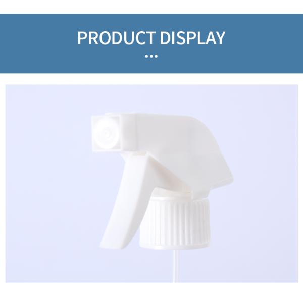 Non Spill 28mm Plastic Bottle Trigger Sprayer for Water Cleaning Bottle Custom Order