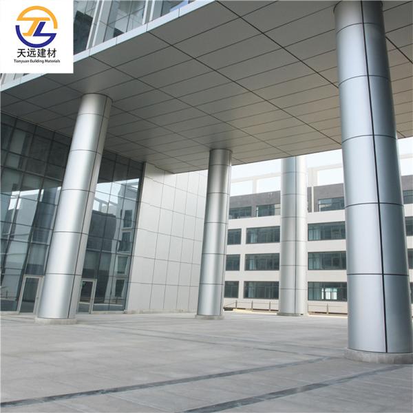 Aluminum Cabinet Sheet ACP 4mm Interior Metal Wall Cladding With Black Groove/T-Shaped Carrier System
