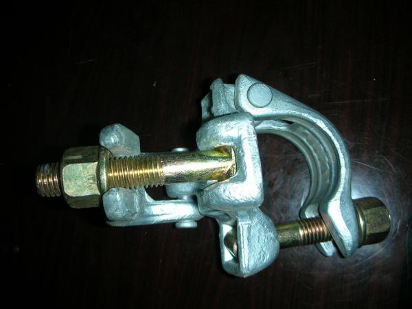 Drop Forged Scaffolding Double Coupler , Scaffolding Beam Clamp For Construction