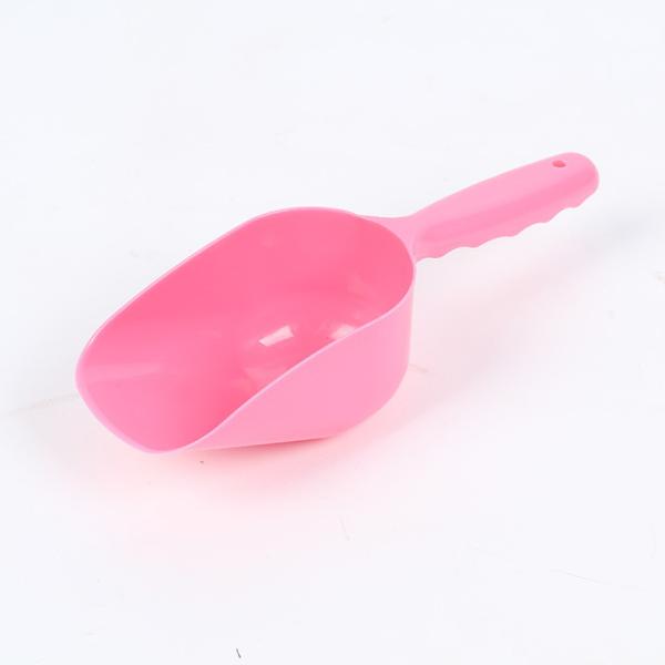 Oem Food Grade Pp Pplastic Candy Color Scoop Pet Dog Puppy Cat Bird Food Feeder Shovel