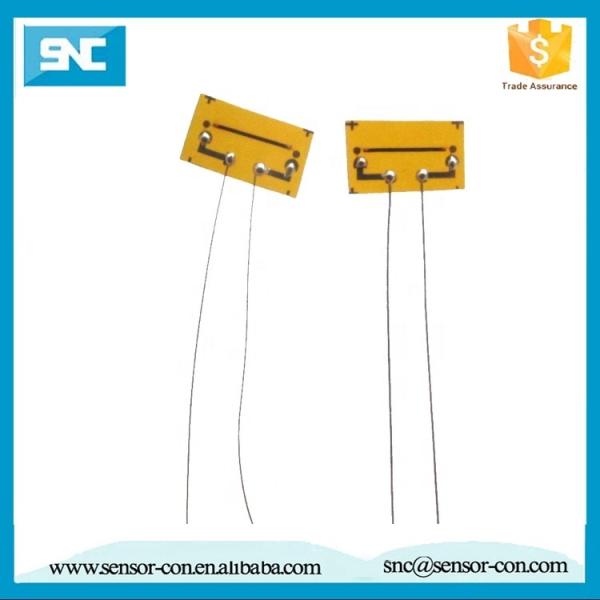 Jauge de contrainte BF350-3FB pour contraintes de flexion, faible dispersion et haute sensibilité, conception à grille double parallèle
