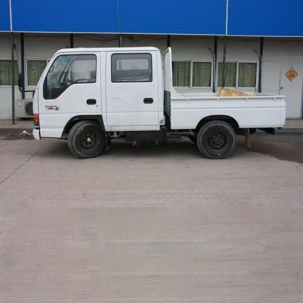 4*2 White I s Uzu Double Row    Fence Plate Type  Delivery Truck   Freight   Truck  Load Cargo