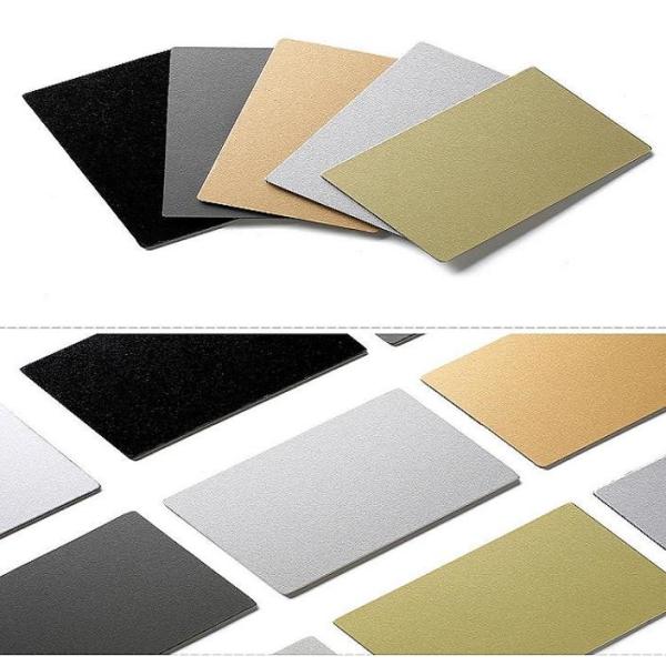 Mould Proof Curtain Wall Panel , PVDF Coated 6mm Aluminium Composite Panel