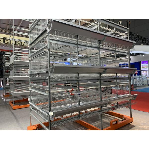 Ventilating Egg Production 98% Poultry Farm Layer Cage