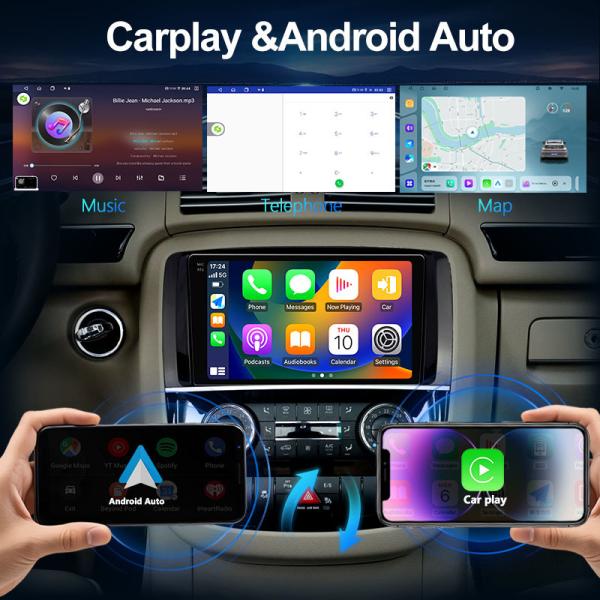 9 Inch Android Car Stereo with 4 x 50W Audio Output CE/FCC/ROHS Certified Dashboard Placement Head Unit