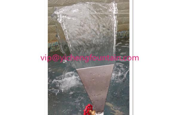 45 Degree Fan Shaped Water Fountain Nozzles