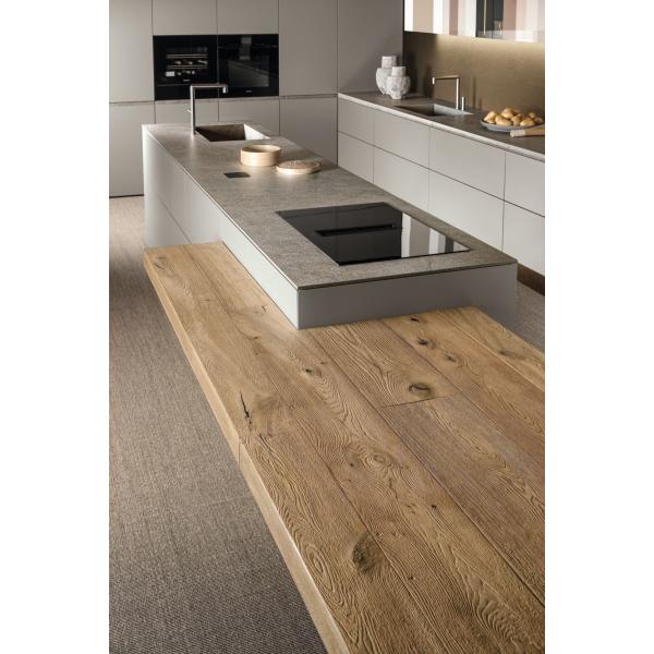 Fabricante de gabinetes de cocina de lujo moderno conjunto completo de almacenamiento hogar E0 Melamina Diseño de gabinetes de cocina para constructor