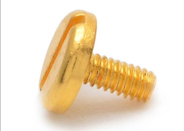 M8 M16 Brass Flat & CSK Head Machine Screw T1 T2 T3 Philip crosses Metal bolts Brass plating