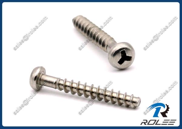 Stainless Steel Pan Head Tri Wing Tamper Proof Tapping Screws for Plastics