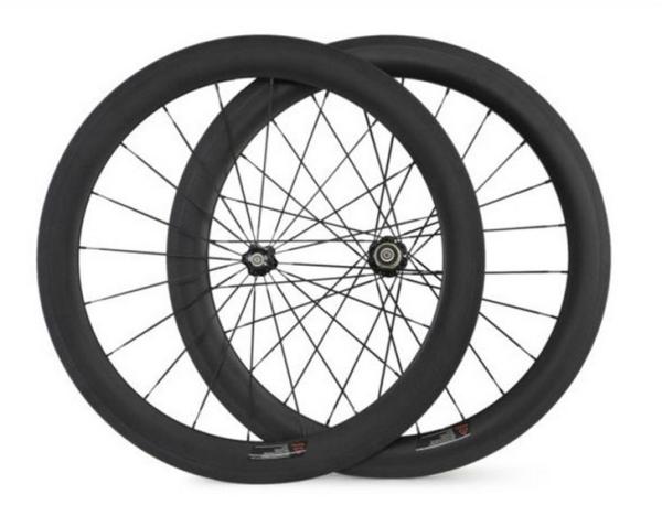 Light Electric Bike Parts 700c 60mm Carbon Road Bike Rim