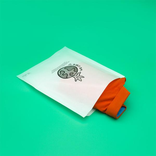 Sacos de vidro de fundo plano Sacos de papel de cera de vidro A4