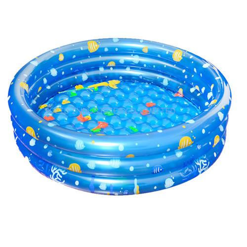 Baby PVC Inflatable Swimming Pool Sea Life 3-ring Pool