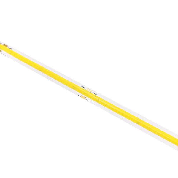 No Soldering Joint 10m / Reel Cob Led Strip Light  24v 480led