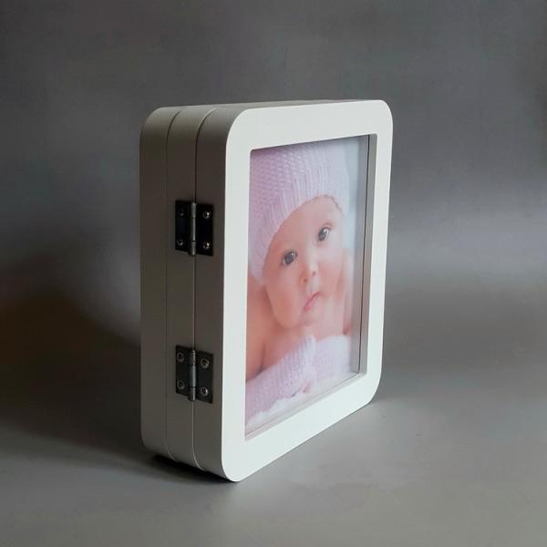 Personalised Wooden Photo Frames , Luxury Triple Picture Frame Logo Printed