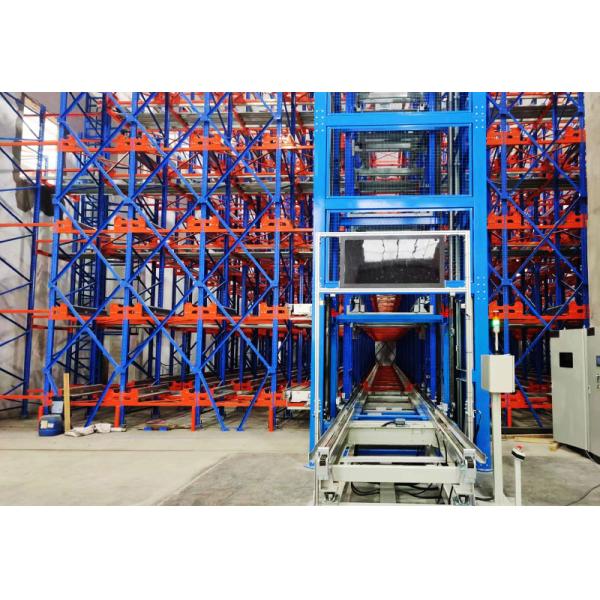 Четырехсторонние радиопересадочные стеллажи ASRS система стеллажей для подъемников для поддонов 4 Way Radio Shuttle Racking