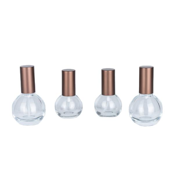 30ml 50ml Glass Cosmetic Pump Bottle Emulsion Bottle Screen Printing (MC-1105)