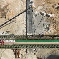 Pont en acier portable modulaire Q235