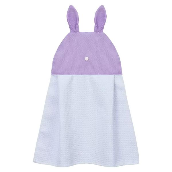 Creative Waffle Polyester Hand Towels For Sublimation With Rabbit Ear