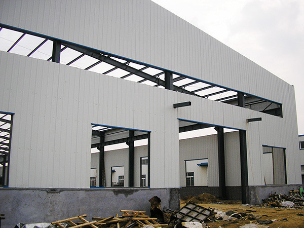 Rust Resistant Pre Engineered Metal Building Steel Structure Workshop Factory