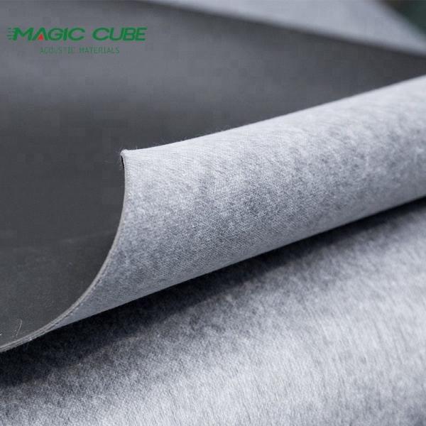 Filtro de som PVC Potência de metal Massa carregada Vinyl Retardante de chama Solução de isolamento acústico