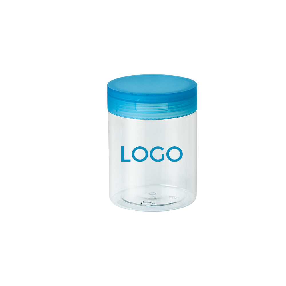 PET Transparent Cosmetic Cream Jar with Customizable Capacity