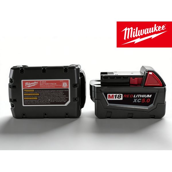 1000 Cycles Milwaukee 18V 5.0AH 18650 Power Tool Battery Pack