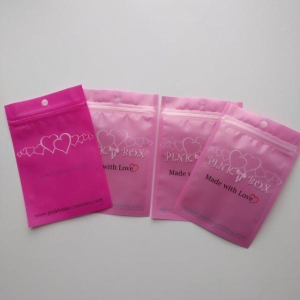 Malotes lisos plásticos laminados da joia do saco VMPET do empacotamento plástico do PA 1.5C de CMYK