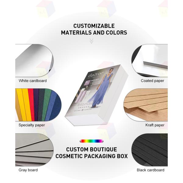 Wholesale Rigid Cardboard Paper Packaging Cosmetics Gift Box Magnetic Closure With Insert