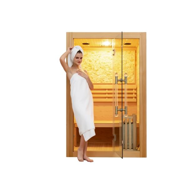 Indoor 6kw 3 Person Steam Sauna Room For Home