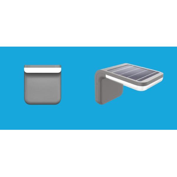 SMD 2835 Outdoor Waterproof Microwave Sensor Led Wall Solar Light For Garden