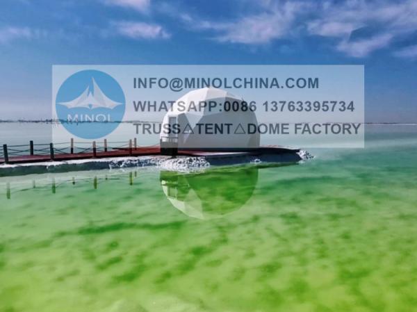 Five Star Luxury Hotel Resort Glamping Dome Tent Waterproof