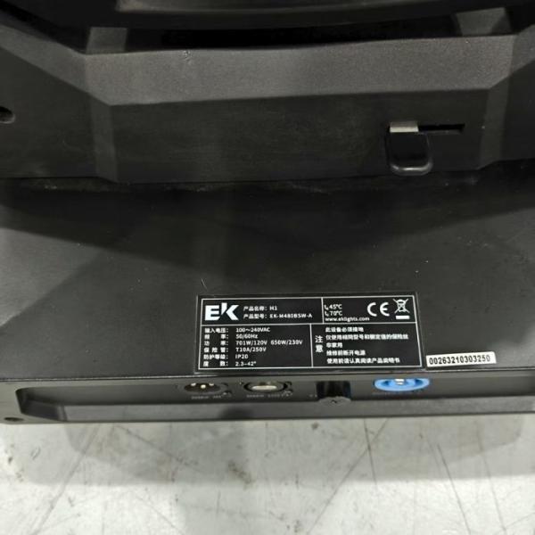 Compact Used Moving Stage Lights EK-Brand H1 EK-M480BSW-A With Dual Gobo System