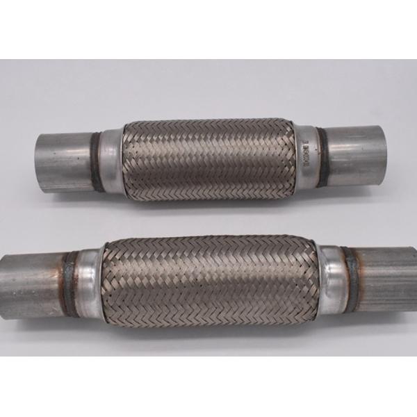 échappement Flex Pipe With Nipples de l'acier inoxydable 201 de 57mmx203mm