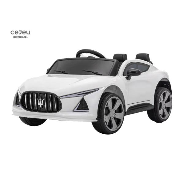 6V4.5A Battery Electric Kids Ride On Car With Leather Seat