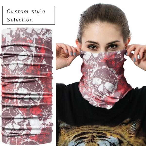 Women Magic Stretchy Hair Scarf Sport 100% Polyester Bandana